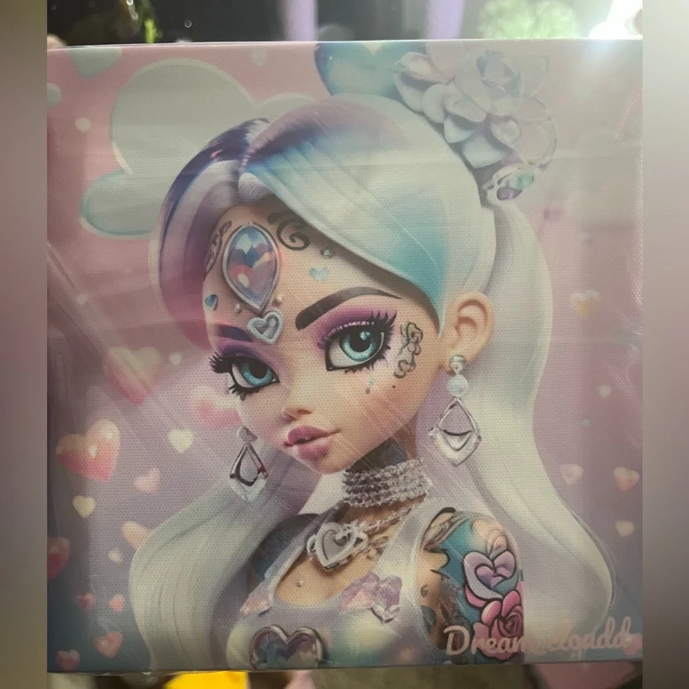 OOAK opal art print - Picture 2 of 3